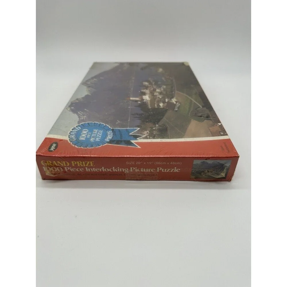 Vintage Jaymar Puzzle 1000 Pc Spiez Switzerland NEW Sealed Grand Prize